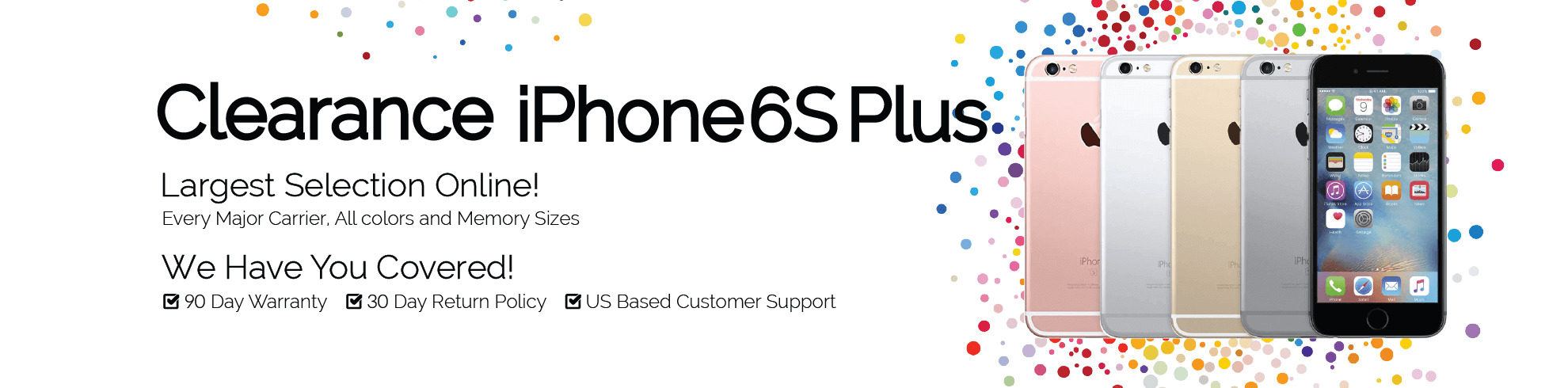 Clearance Certified Used Apple iPhone 6S Plus