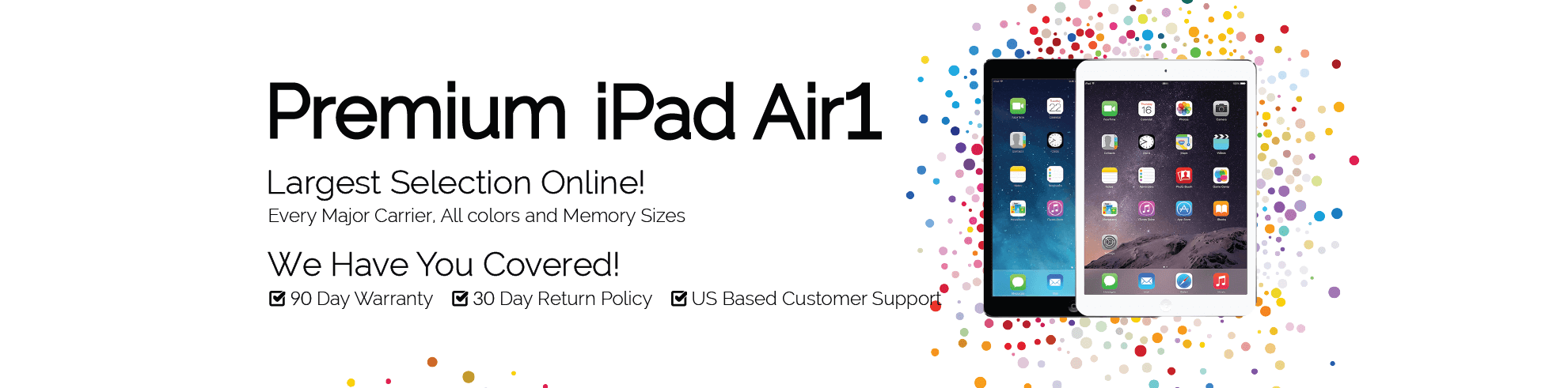 Premium Apple Refurbished iPad Air 1