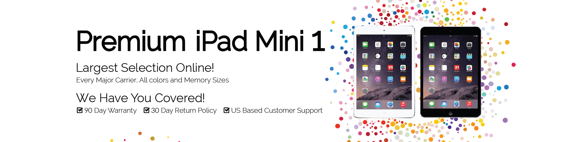 Premium Apple Refurbished iPad Mini 1