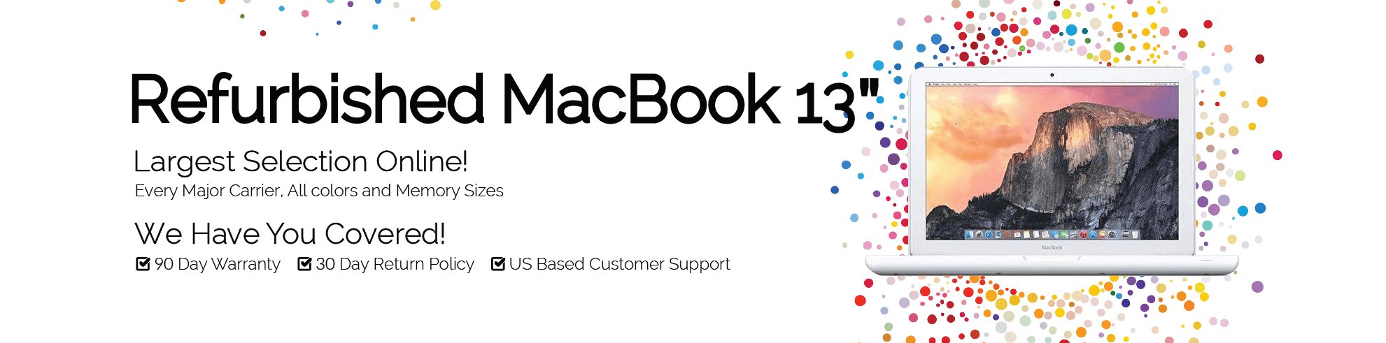 Apple Refurbished MacBook 13"
