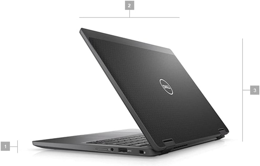 Refurbished Dell Latitude 7310: 13", Intel Core i7-10610U, 16GB RAM, 256GB SSD (Manufacturer Refurbished)