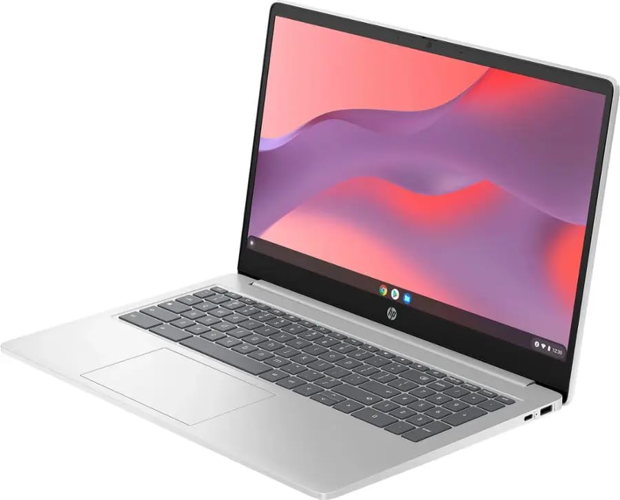 Refurbished HP Chromebook 15A, Intel Processor N200 4GB RAM 64GB eMMC (Manufacturer Refurbished)