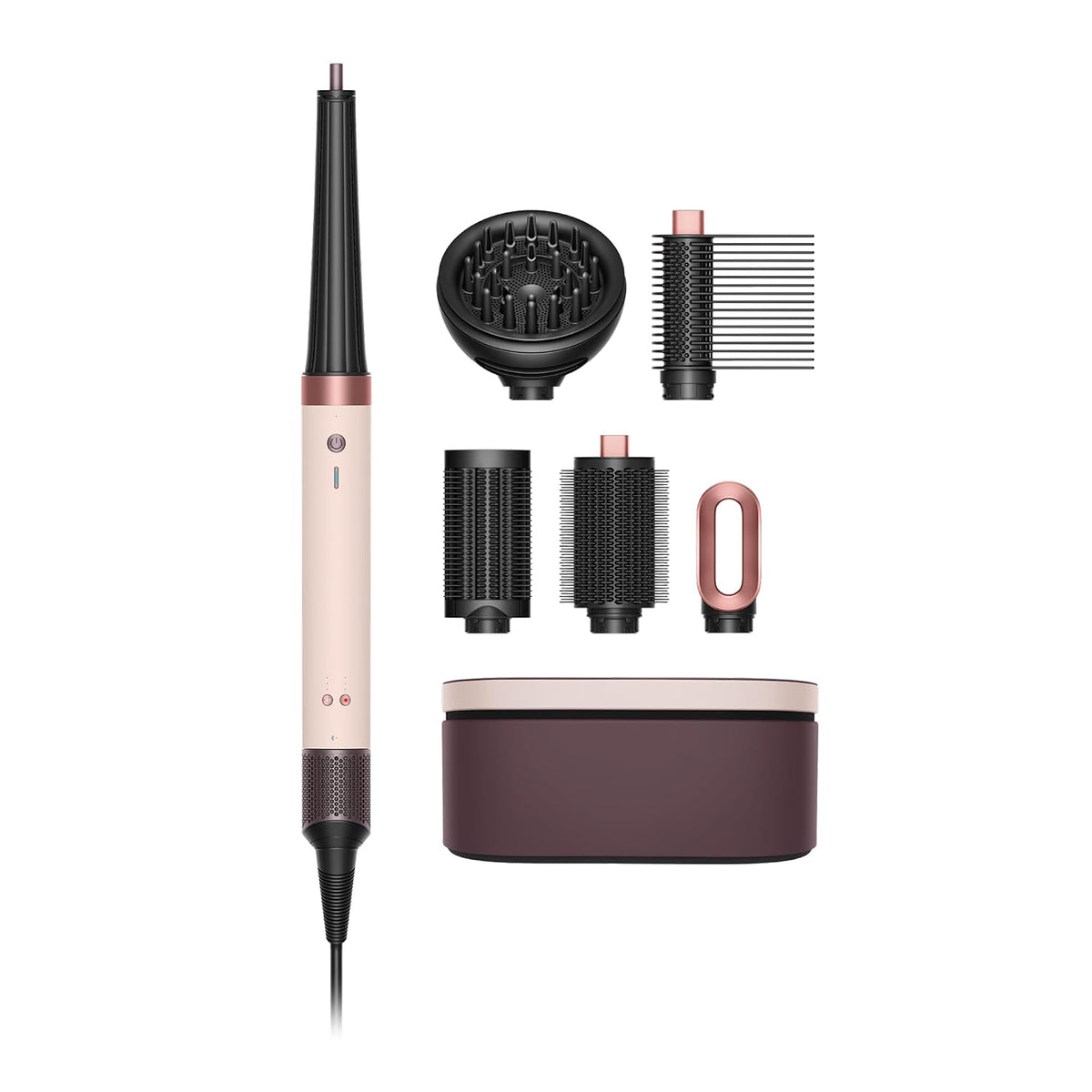 Refurbished Dyson - Airwrap i.d. Curly+Coily Ceramic - Pink/Rose Gold - Beauty Studio (Seller Refurbished)