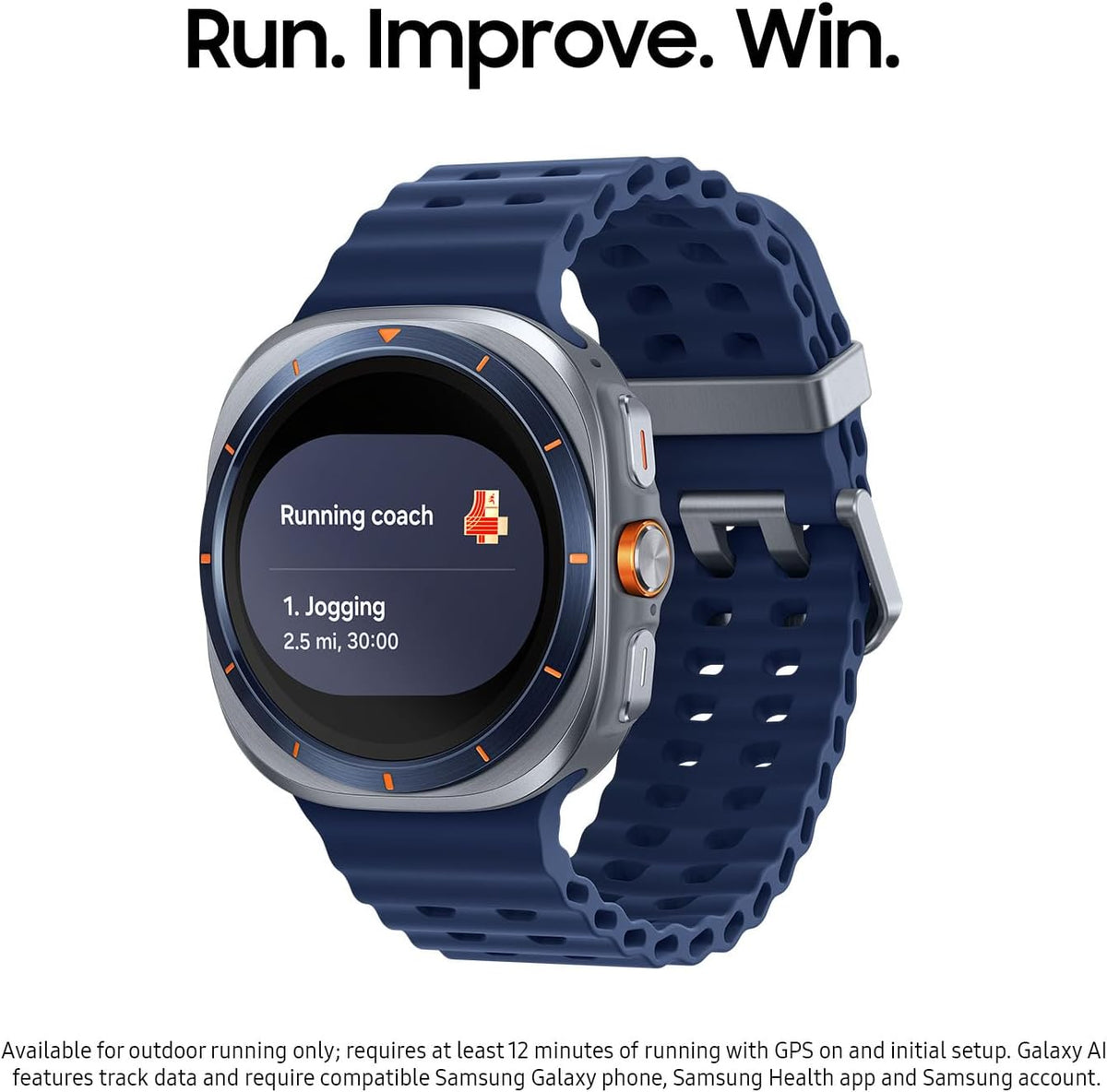 Refurbished Samsung Galaxy Watch Ultra 2025 47mm Cellular Titanium Blue (Seller Refurbished)