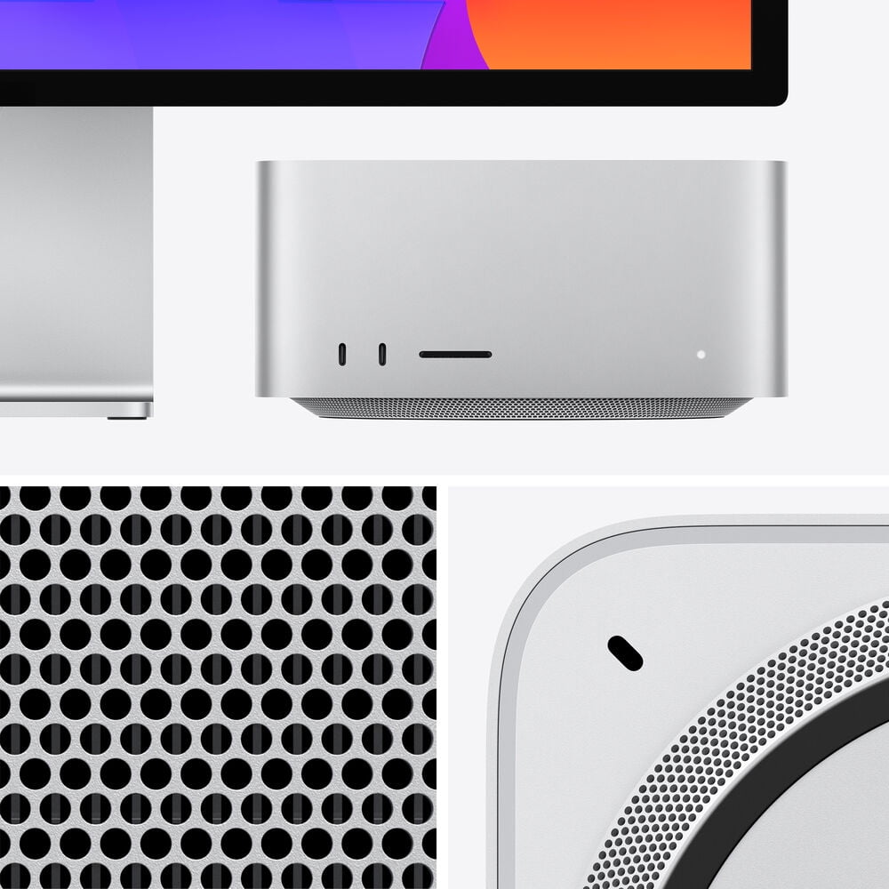 Apple Mac Studio Desktop Computer - Apple M1 Max -32GB- 512GB- MJMV3LL/A - Silver (Refurbished)