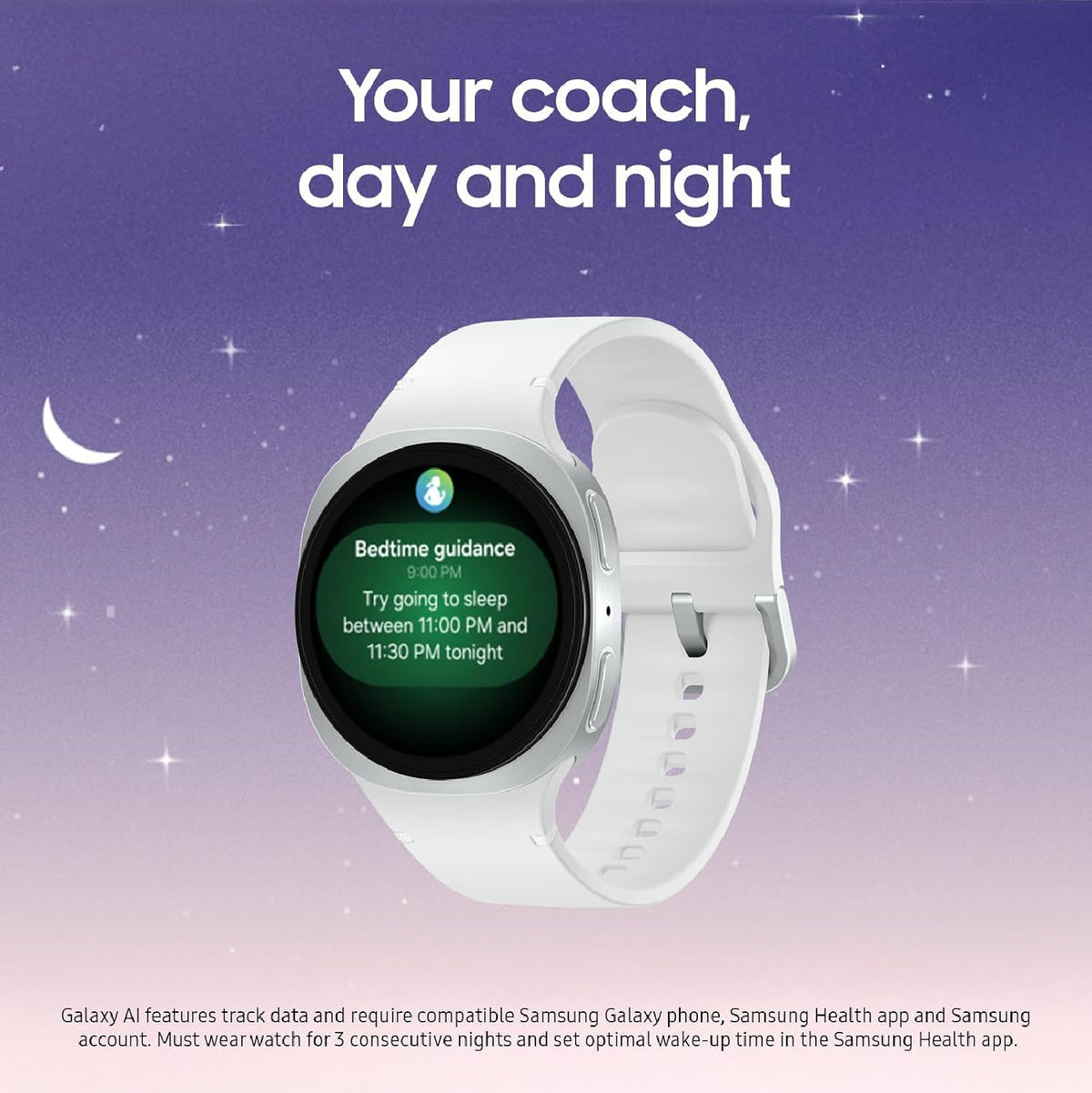 Refurbished Samsung Galaxy Watch 8 40mm Cellular Silver (Seller Refurbished)
