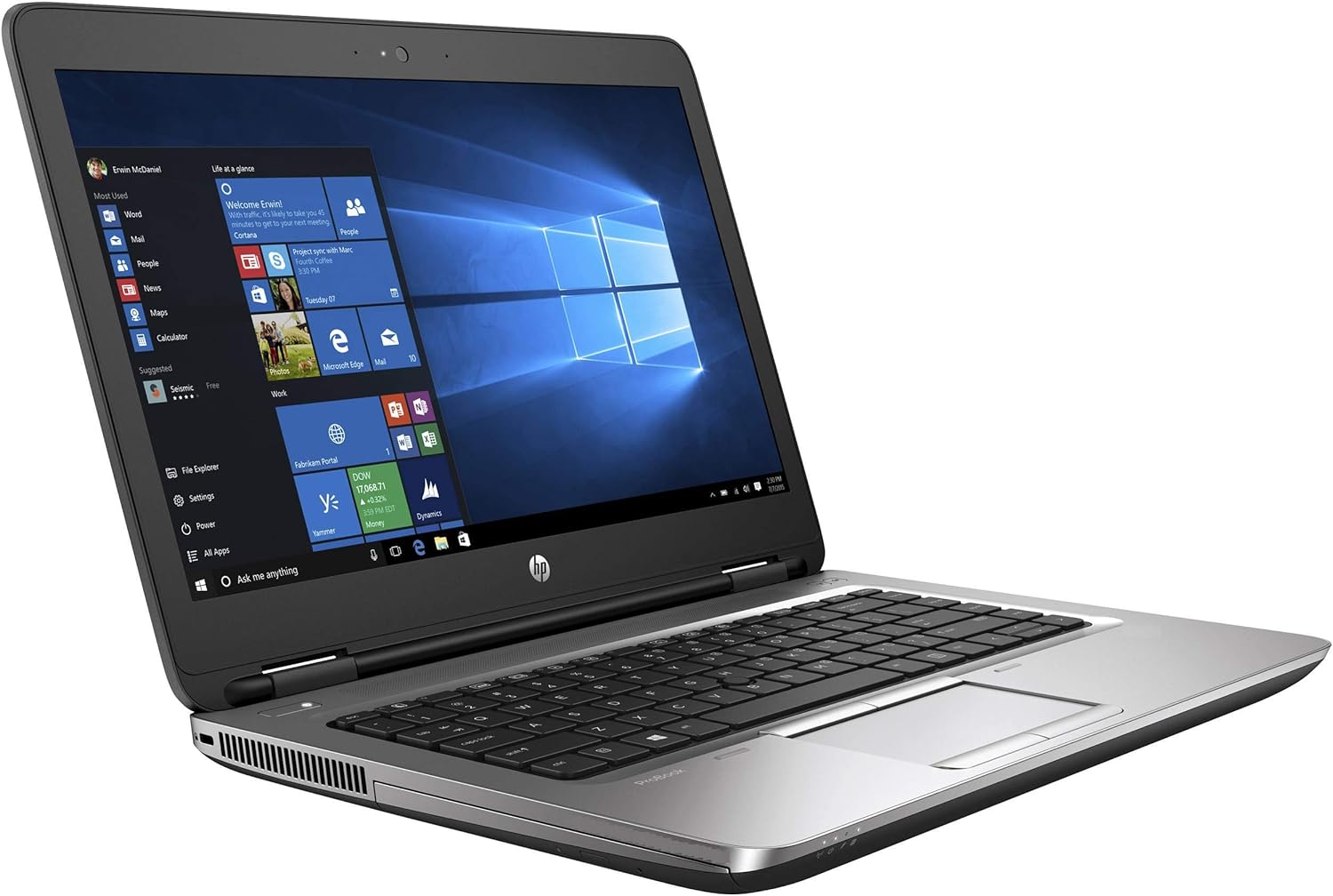 Refurbished HP ProBook 640 G2: 14", Intel Core i5-6200U (6th Gen), 8GB RAM, 128GB SSD (Manufacturer Refurbished)