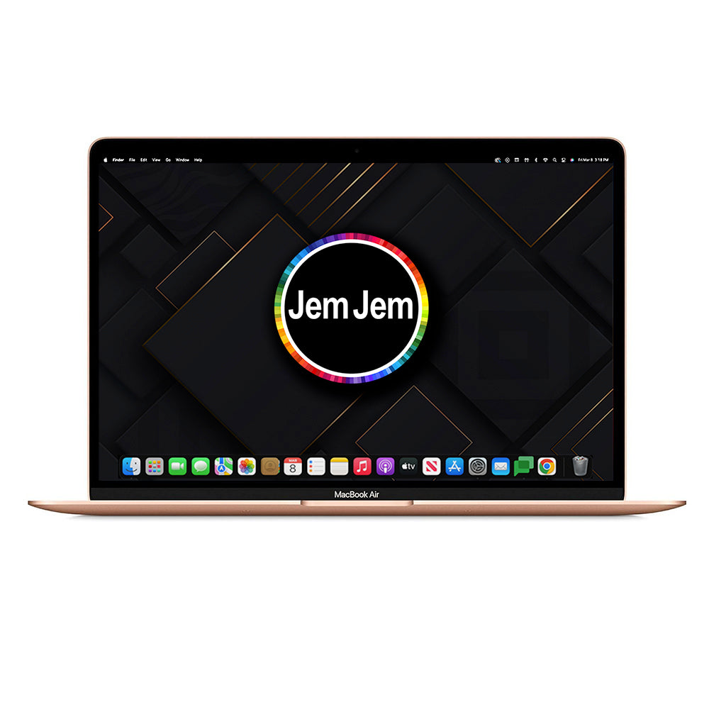 MacBook Air Retina (2019) - Core i5 - 1.6 GHz - 8GB RAM, 256GB SSD - 13-inch Display -  Gold (MVFM2LL/A)