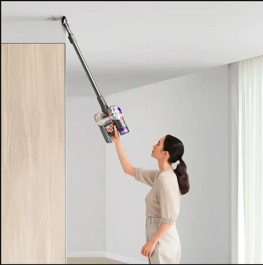 Refurbished - Dyson V8 Cordless Vacuum with 6 accessories - Silver/Nickel (Seller Refurbished)