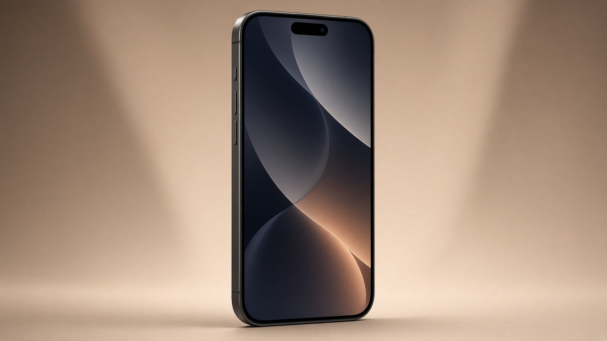 Apple iPhone 16e Black — Dynamic Island hero