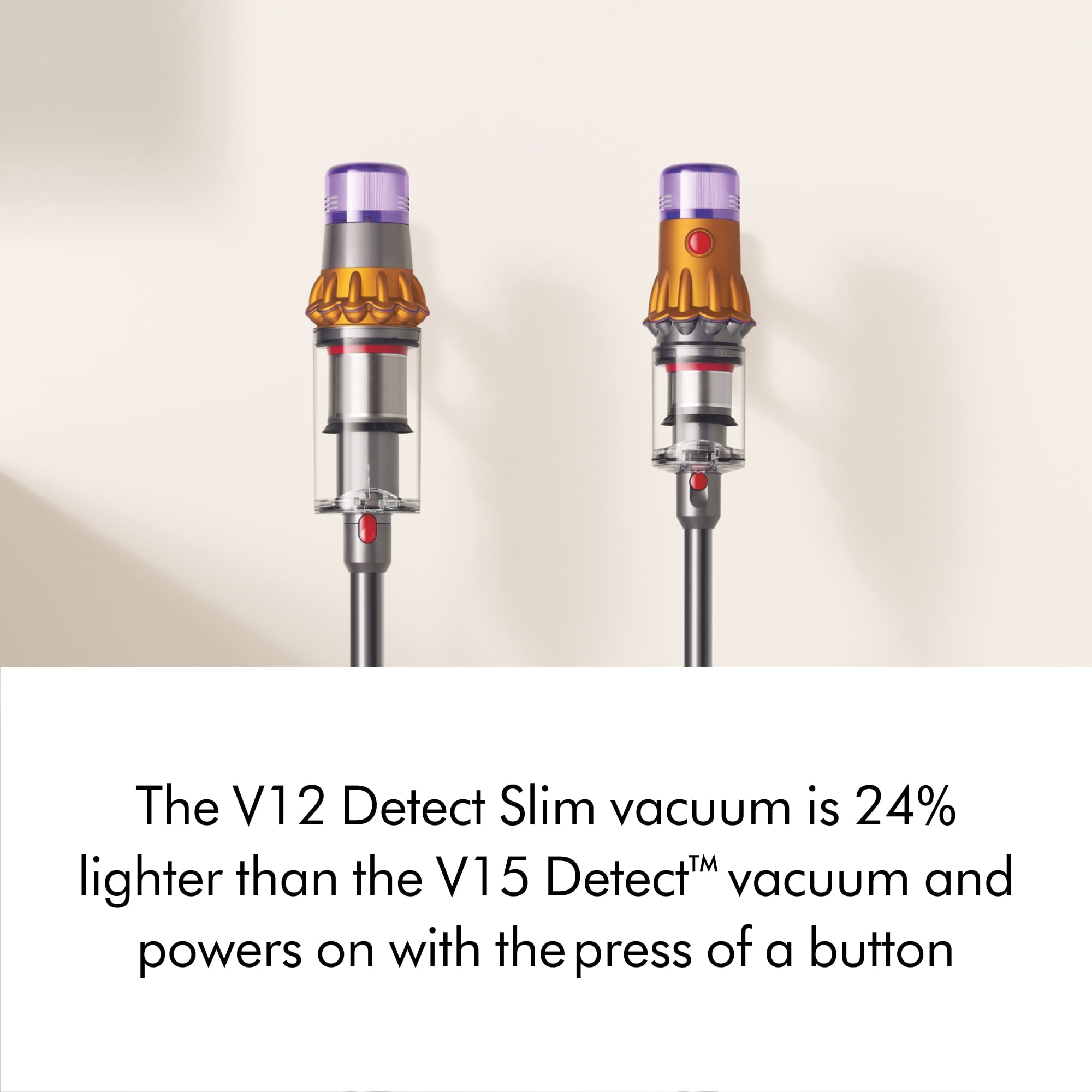 Refurbished -Dyson V12 Detect Slim (Yellow/Nickel) (Manufacturer Refurbished)