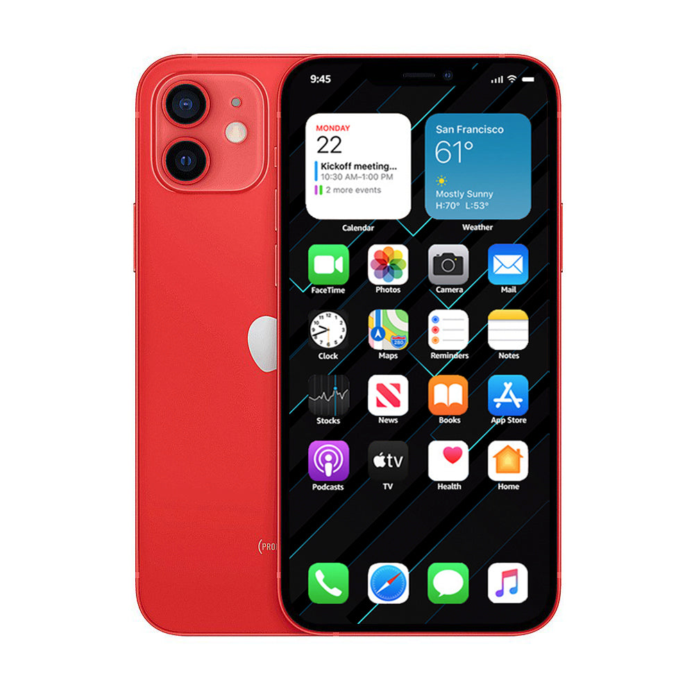 Phone Iphone 12 Mini 64 Gb Red Refurbished Apple IPhone 12 Mini