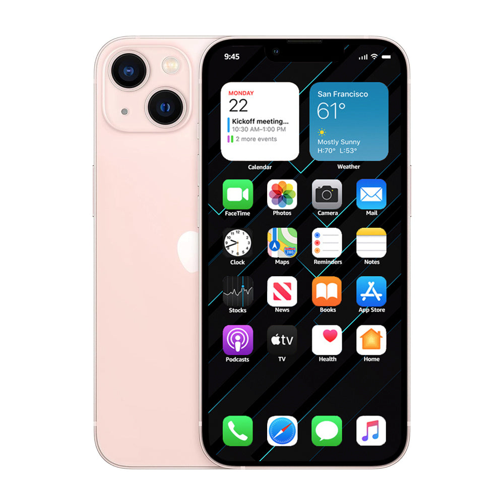 Apple iPhone 13 128GB/256GB/512GB (Refurbished-Fair condition)