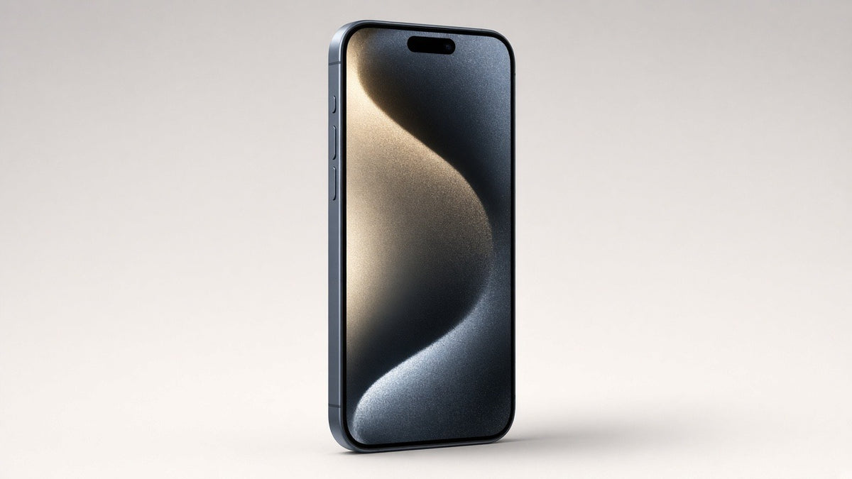 Apple iPhone 15 Pro Max Blue Titanium — Max chassis Good refurbished — JemJem