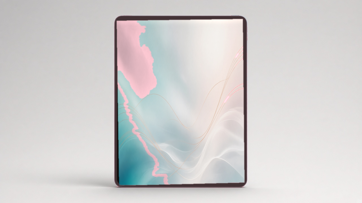 Apple ipad air Pink — studio gallery (family screen) — JemJem