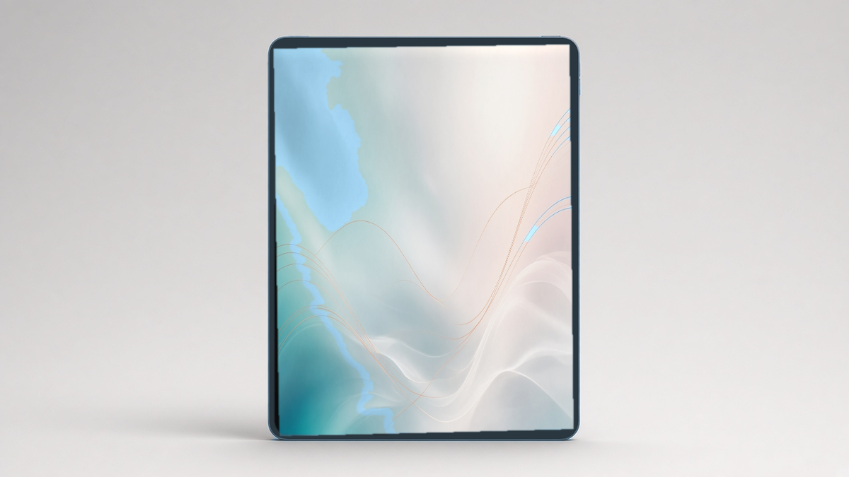 Apple ipad air Sky Blue — studio gallery (family screen) — JemJem