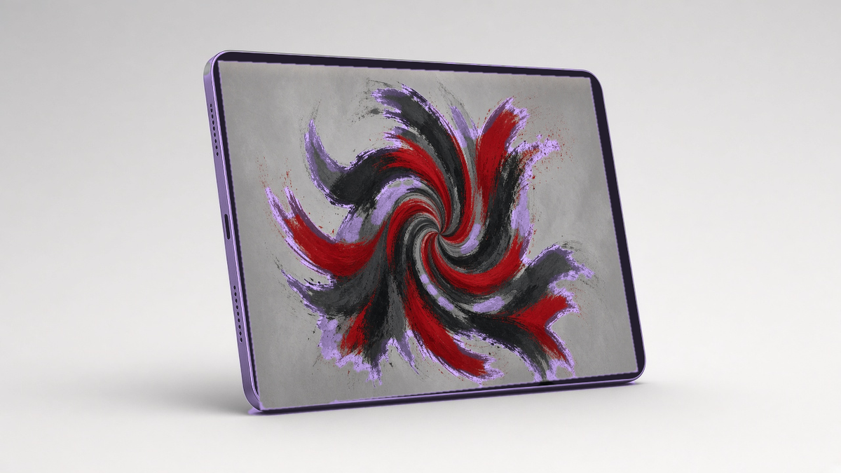 Apple ipad mini Purple — studio gallery (family screen) — JemJem