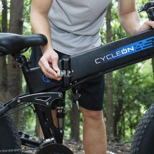 CycleOn - The Valley Ride 26" Fat Tire Foldable Electric Bicycle-Brand New